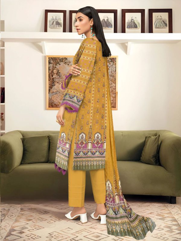 Bareeza Lawn 3 Pieces Party Wear| Summer 24