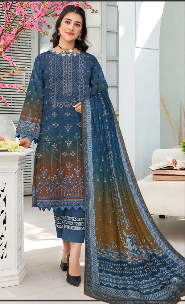 Mirha Lawn 3 Pieces | Unstitched Party Wear| Summer 24