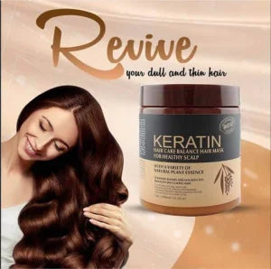 new Deal) Pack Of 3 Iteams Keratin Hair Mask| Karatin Shampoo| Karatin Hair Serum